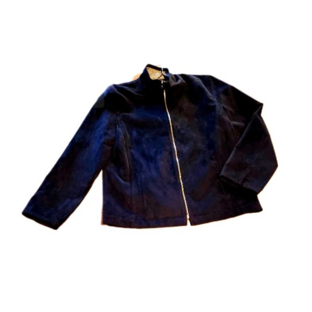 Women's Casual Black Jacket Size 8P
